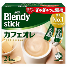 AGF Blendy 經典咖啡歐蕾風味即溶飲品, 8.2g, 24條, 1盒