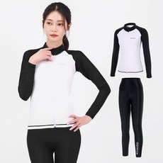 aquatica 女款拉鍊防磨衣上衣下身套裝 AQAWJP23001 AQAWLE23001