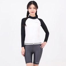 aquatica 女性用拉鍊防曬泳衣上下身套裝 AQAWJP23001 AQAWLE23006