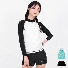 aquatica 女款拉鍊防曬上衣 AQAWJP23001 + 層搭游泳衝浪褲 AQAWPT23001 套裝