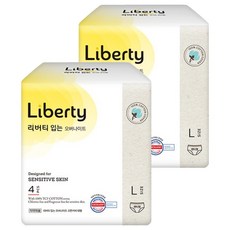 Liberty ORGANATURE Organature韓國產夜用褲型衛生棉, L(95~105cm), 4片, 2包