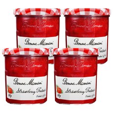 본마망 딸기잼, 370g, 4개