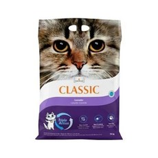 Intersand 晶鑽 凝結細砂 CLASSIC 貓砂, 薰衣草香, 14kg, 1袋