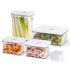 Changsin Living 昌信生活 FRANCO Changshin Living Power 真空真空容器基本套裝, 1組, 1.1L+1.8L+24L+3.2L+真空器