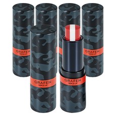 GRAFEN 三色男性護唇膏 4.3g, 混合色, 5個