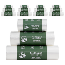 프로그 크린 위생 롤백 소형 17cm x 25cm + 중형 25cm x 35cm + 대형 30cm x 40cm, 혼합, 200개, 5세트