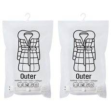 葉子小舖 掛式真空壓縮袋 一般, 1入, 2個