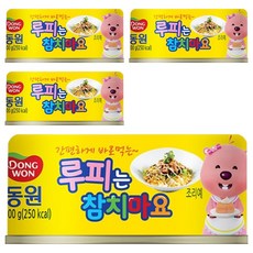동원참치 루피는 참치마요, 100g, 4개