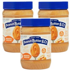 피넛버터앤코 스무스 땅콩버터잼, 454g, 3개