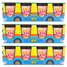 Pororo杯裝炒年糕禮盒 玫瑰醬口味 4入, 460g, 3組