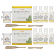 [쿠팡수입] 지지 브라질리언 비키니 왁스 마이크로 키트 세트, 450g, 2개