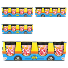 Pororo杯裝炒年糕禮盒 玫瑰醬口味 4入, 460g, 4組