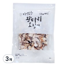 더먹다 왕다리 오징어, 120g, 3개