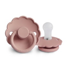 FRIGG 雛菊造型安撫奶嘴, Blush, 1個, 第1階段(0~6個月)
