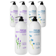 TOUCH ME 香水沐浴乳 薰衣草 1500ml + 白麝香 1500ml, 3套