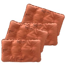 KOXINA 黃土冷熱兩用棉質熱敷袋 方形, 4個