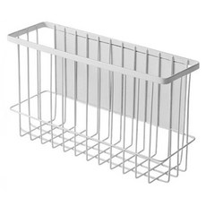 CASA LIFE 磁吸式深型層架收納盒, 白色, 1個