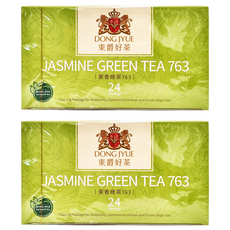 DONG JYUE 東爵好茶 商用茉香綠茶763 兌濾包, 25g, 24包, 2盒