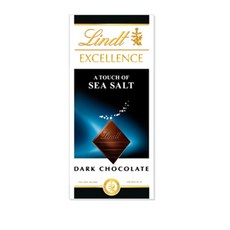 LINDT EXCELLENCE 卓越黑海鹽, 1入, 100g