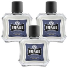PRORASO 專業版鬍後乳 海洋麝香 100ml 3.4 FL.OZ, 3瓶