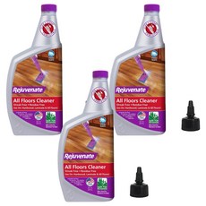 Rejuvenate 強化木地板原木地板清潔拖把, 3個, 947ml