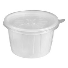 韓國 swan 一次性圓形湯碗 350ml 大 10.5 x 6.8 cm 白色 100入/組, 100個, 1個