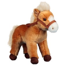 Animigos 英國動物朋友動物玩偶, 26cm, 馬 棕色, 1個