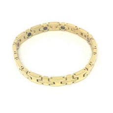 38鍺手鍊 A30 金色 11顆, 1個