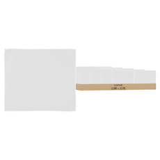 comet Home 棉質抹布 30 x 30cm, 白色, 10條