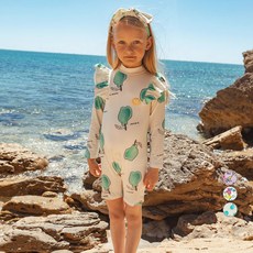 matildany 女童連身泳衣