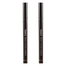 토니모리 7DAYS 퍼펙트 타투 아이브로우 틴트 0.4g, 03 브라운, 2개