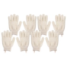 FaSoLa 5指沐浴手套, 白色, 2個, 4雙