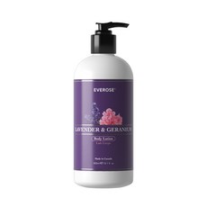 EVEROSE 愛芙蓉 遇見愛情 典藏系列 乳液 薰衣草 + 天竺葵, 500ml, 1瓶