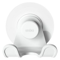 UMBRA Flex 吸盤式掛勾 7.7 x 5.5 x 8 cm, 1個, 雲朵白