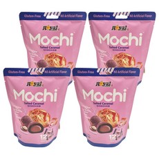 ROYAL FAMILY 皇族 鹽焦糖風味麻糬, 4個, 180g