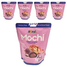 ROYAL FAMILY 皇族 鹽焦糖風味麻糬, 5個, 180g