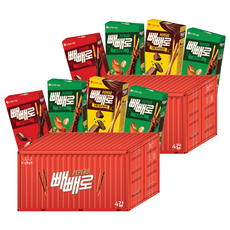 LOTTE 樂天 PEPERO巧克力棒收納盒造型禮盒, 2組, 3種+隨機口味