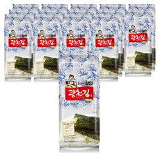 광천김 3대째 달인 재래 조각김, 55g, 15개