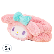 LiLFANT 柔軟蓬鬆髮帶 美樂蒂, 混合顏色, 5個