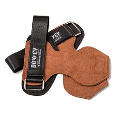 The Beast Unleashed健身皮革束帶手套 2入, 갈색