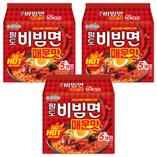 팔도 비빔면 매운맛, 15개