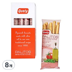 Quely 麵包餅乾棒 地中海番茄風味, 50g, 8包