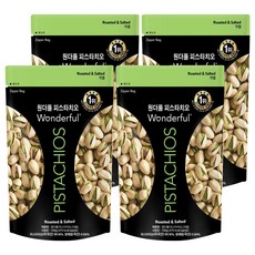 원더풀피스타치오 가염, 150g, 4개