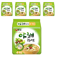 농심 야채라면 100g, 20개