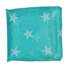 環保購物袋 6個, 55 x 33 x 5cm, 天藍底星星