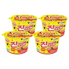 오뚜기 진라면 매운맛 110g, 4개