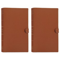 indi 透明文件夾 20頁 棕色, 2個