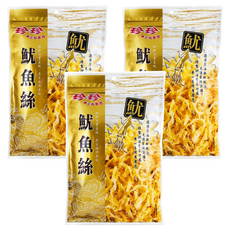 珍珍 魷魚絲, 27g, 3包