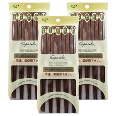 上龍 御 自然木筷 10雙組, 3組