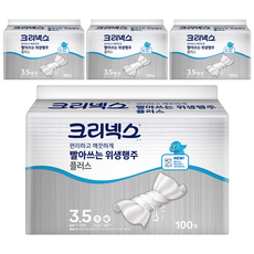 Kleenex 舒潔 可洗式衛生紙巾Plus, 100張, 4包